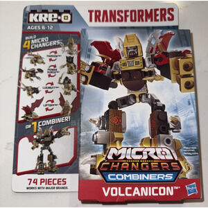 VOLCANICON Transformers Kre-o Micro-Changers Combiner‎ Hasbro 2014 New
